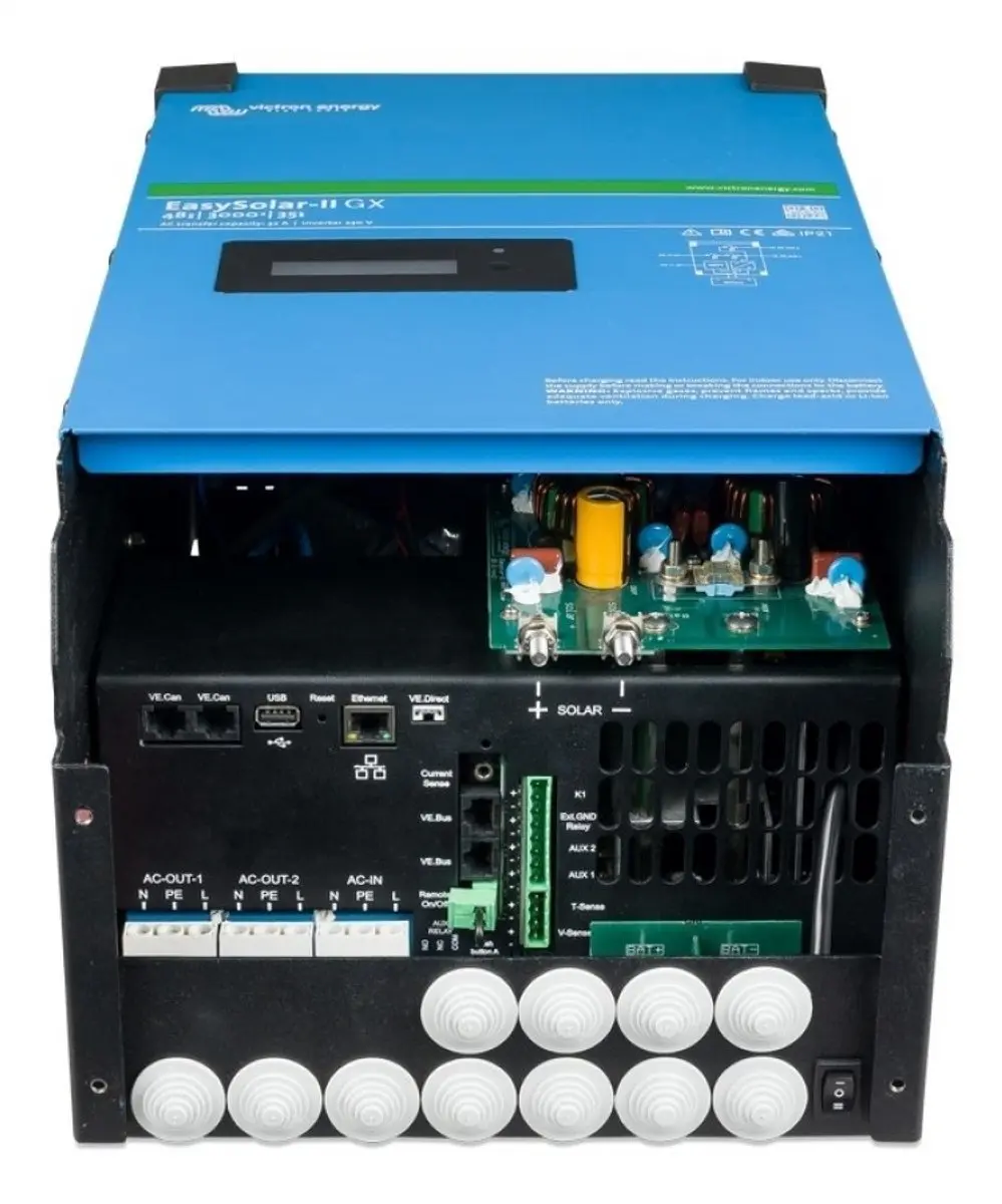 Victron EasySolar-II 48/3000/35-32 MPPT 250/70 GX - Acculader/omvormer