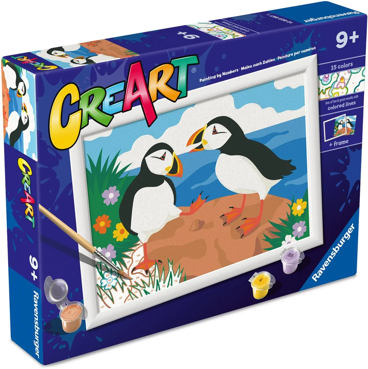 Ravensburger CreArt Junior Papegaaien Duiker