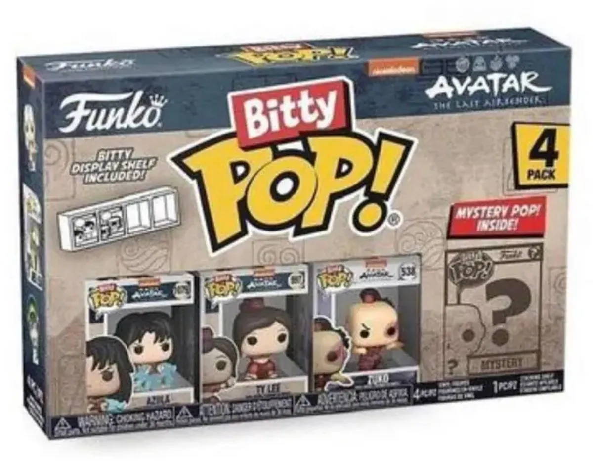 Funko Bitty Pop! Avatar Azula Ty Lee Zuko - 2cm - Multicolor - afbeelding 4 van 4