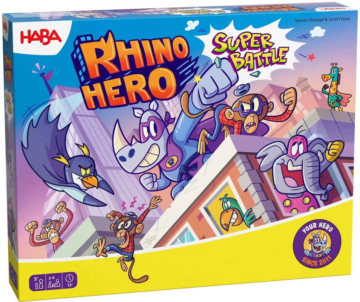 Haba Rhino Hero Super Battle - 2-4 Spelers