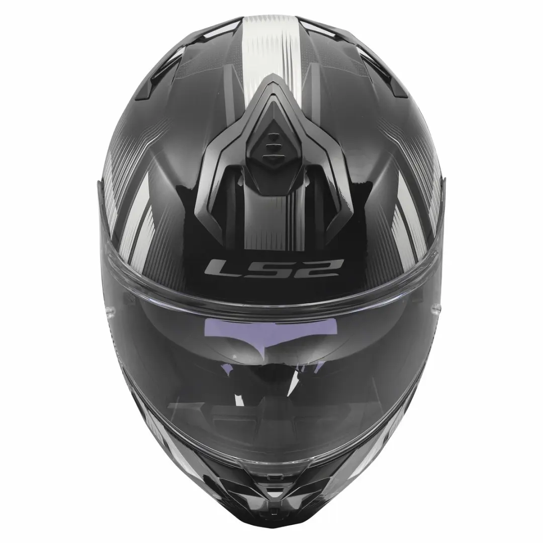 LS2 FF817 Challenger II Helm - XXS - Nitro Glans