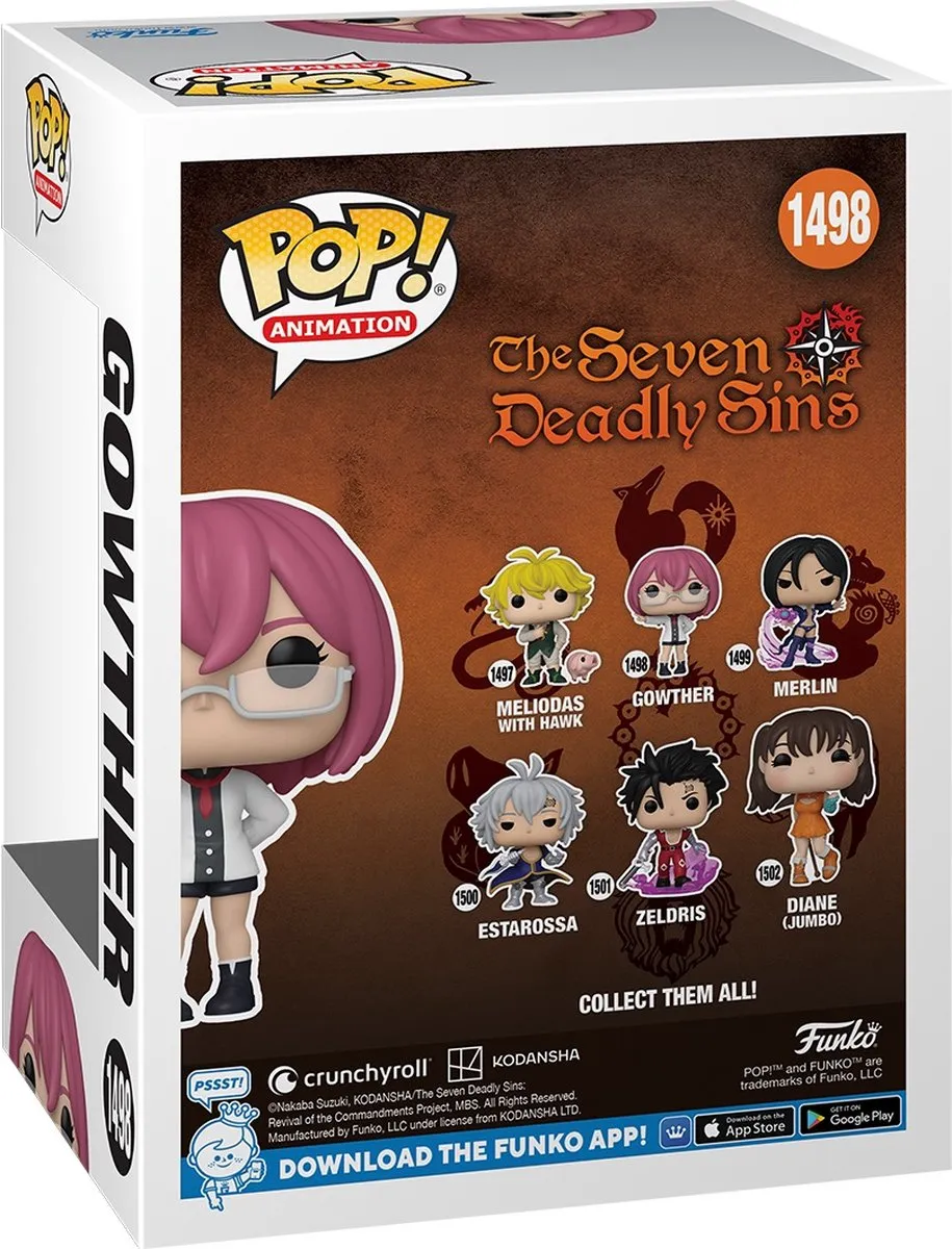 Funko Pop! The Seven Deadly Sins Gowther 75537 - Multicolor