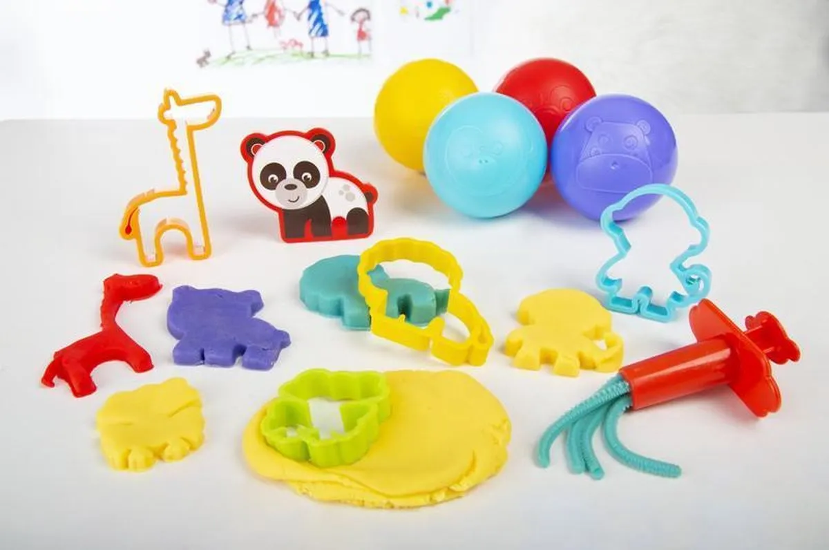 Fisher Price Rugtas met Klei - Rood - afbeelding 6 van 6