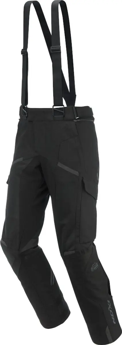 Ixon Midgair WP P Zwart Waterdichte Textiele Motorbroek