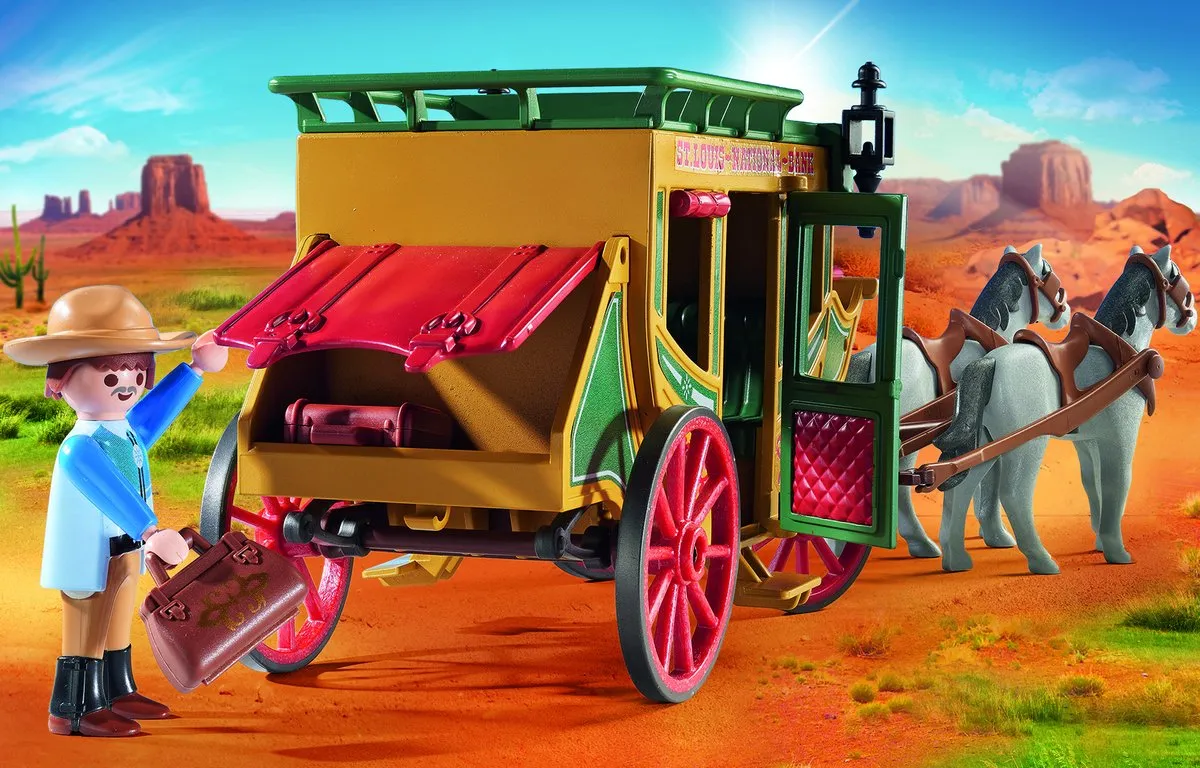 Playmobil Western Koets 70013 - Multicolor