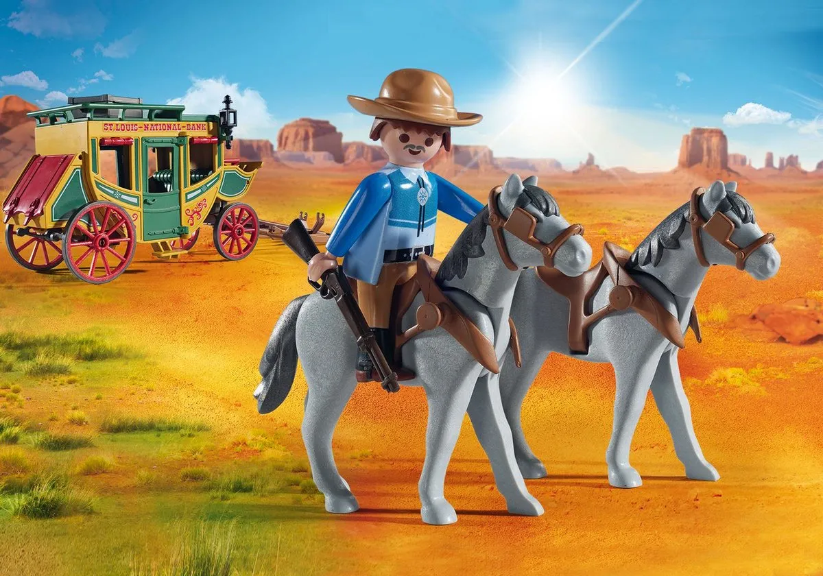 Playmobil Western Koets 70013 - Multicolor