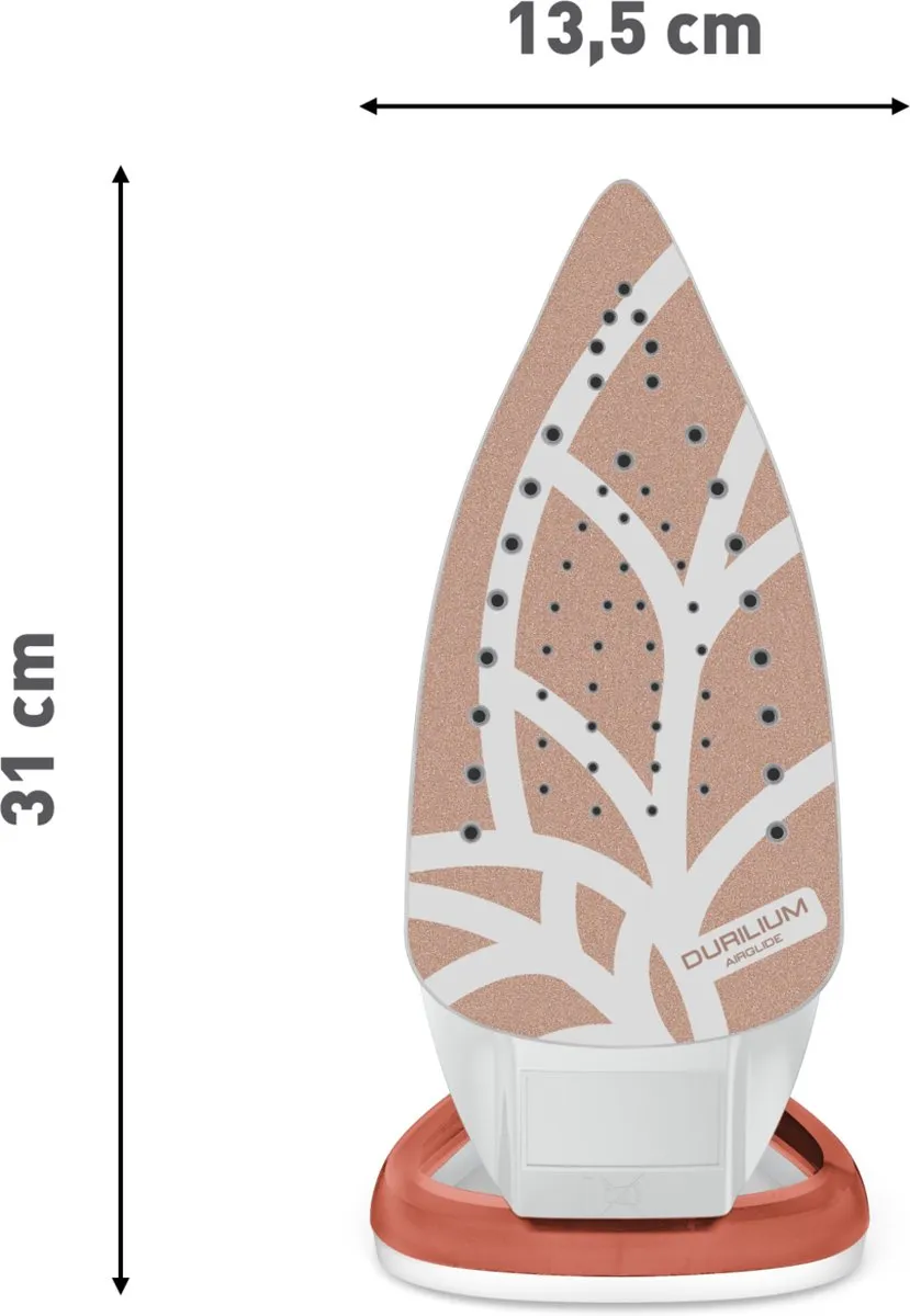 Tefal Easygliss Eco FV5782 Stoomstrijkijzer 2800W - Wit/Oranje