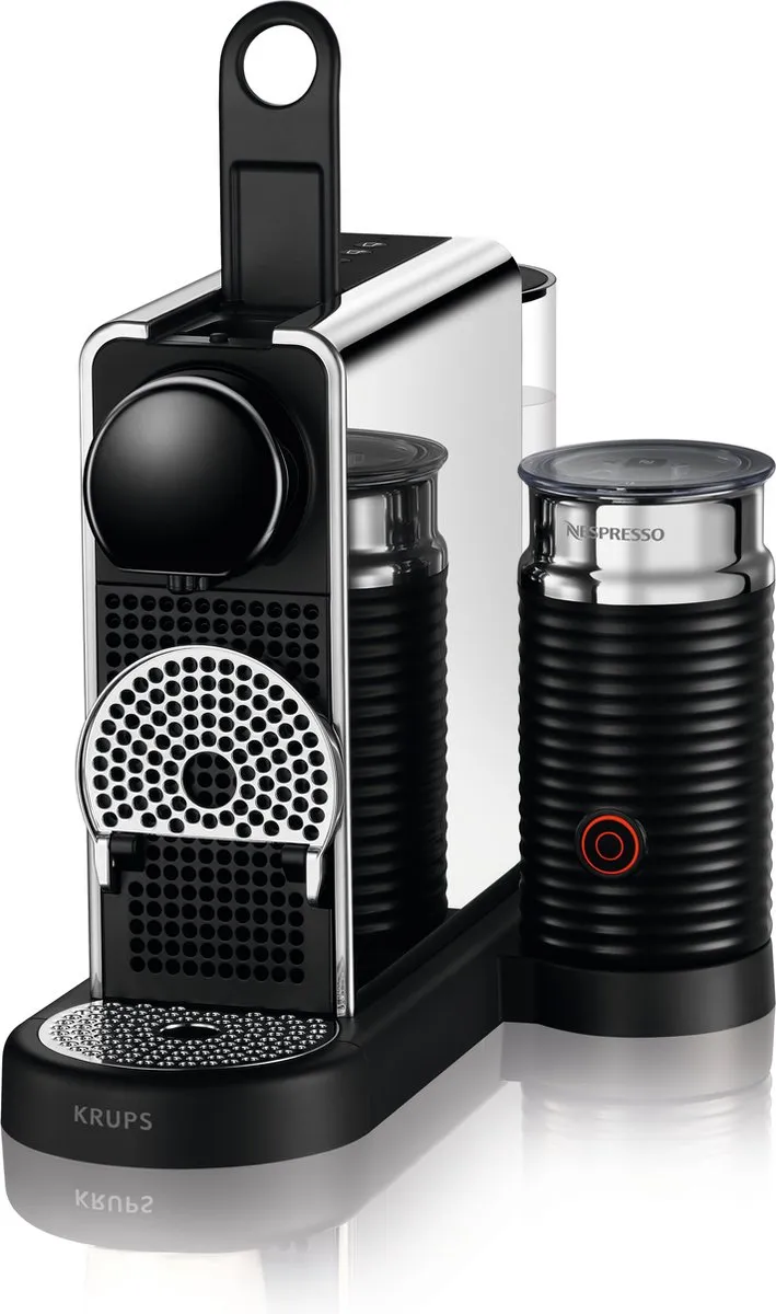 Krups Nespresso Citiz Platinum & Milk XN630D10 Koffiecupmachine - Zilver