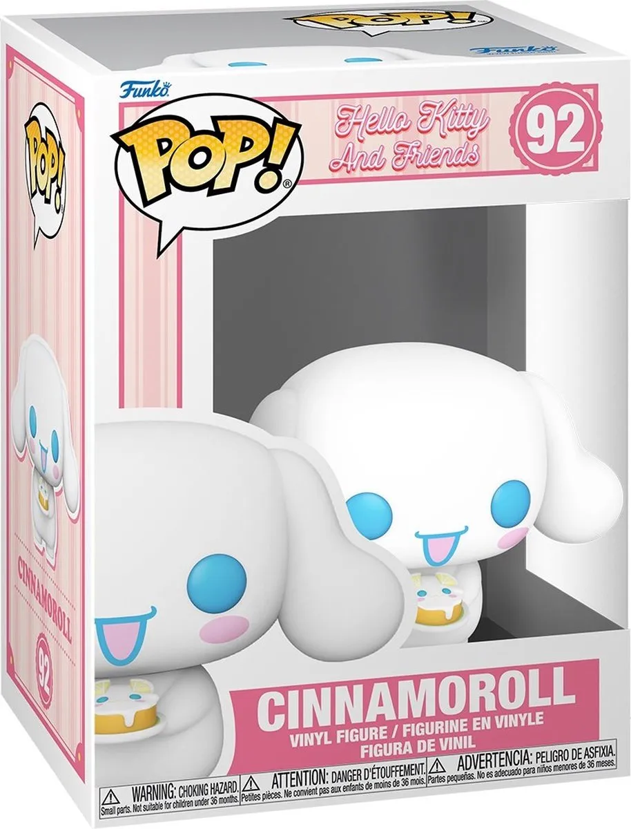 Funko Pop! Hello Kitty & Friends Cinnamoroll #92 - Multi