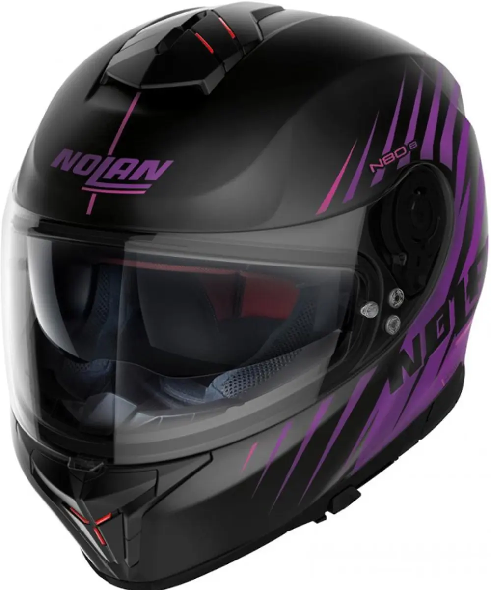Nolan N80-8 Kosmos 66 Flat Zwart Integraalhelm