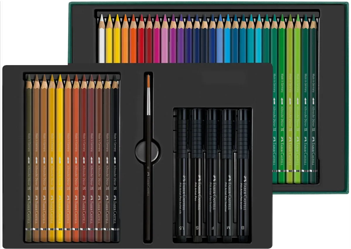 Faber-Castell Albrecht Dürer & Pitt Artist Pen Set 46-delig - 40 Kleuren