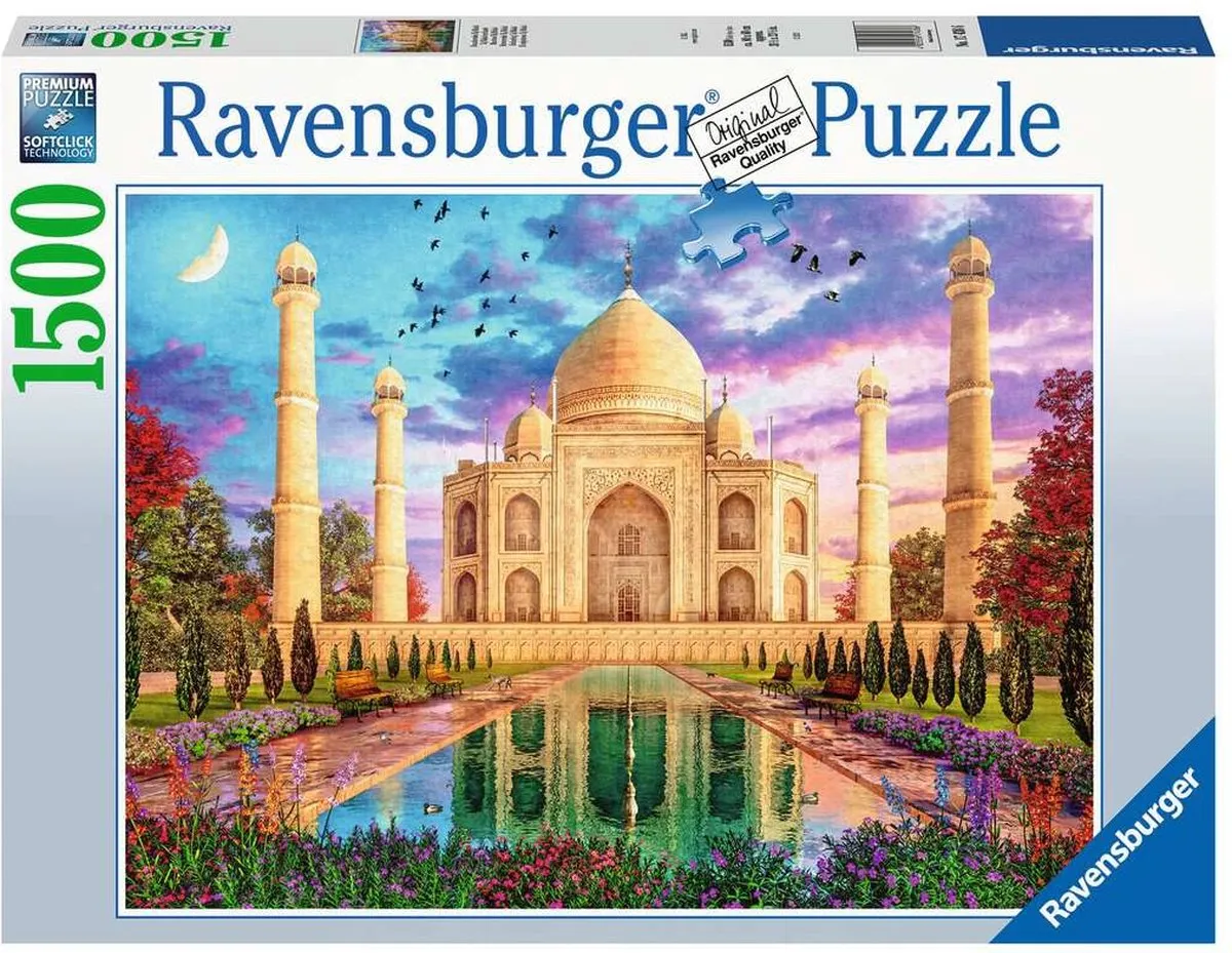 Ravensburger Betoverende Taj Mahal Legpuzzel 1500 Stuks