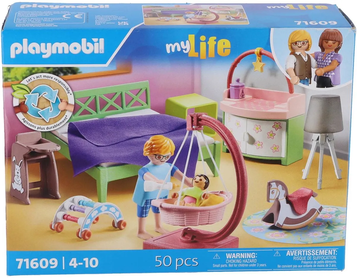 Playmobil My Life Slaapkamer met Baby Speelhoek 71609