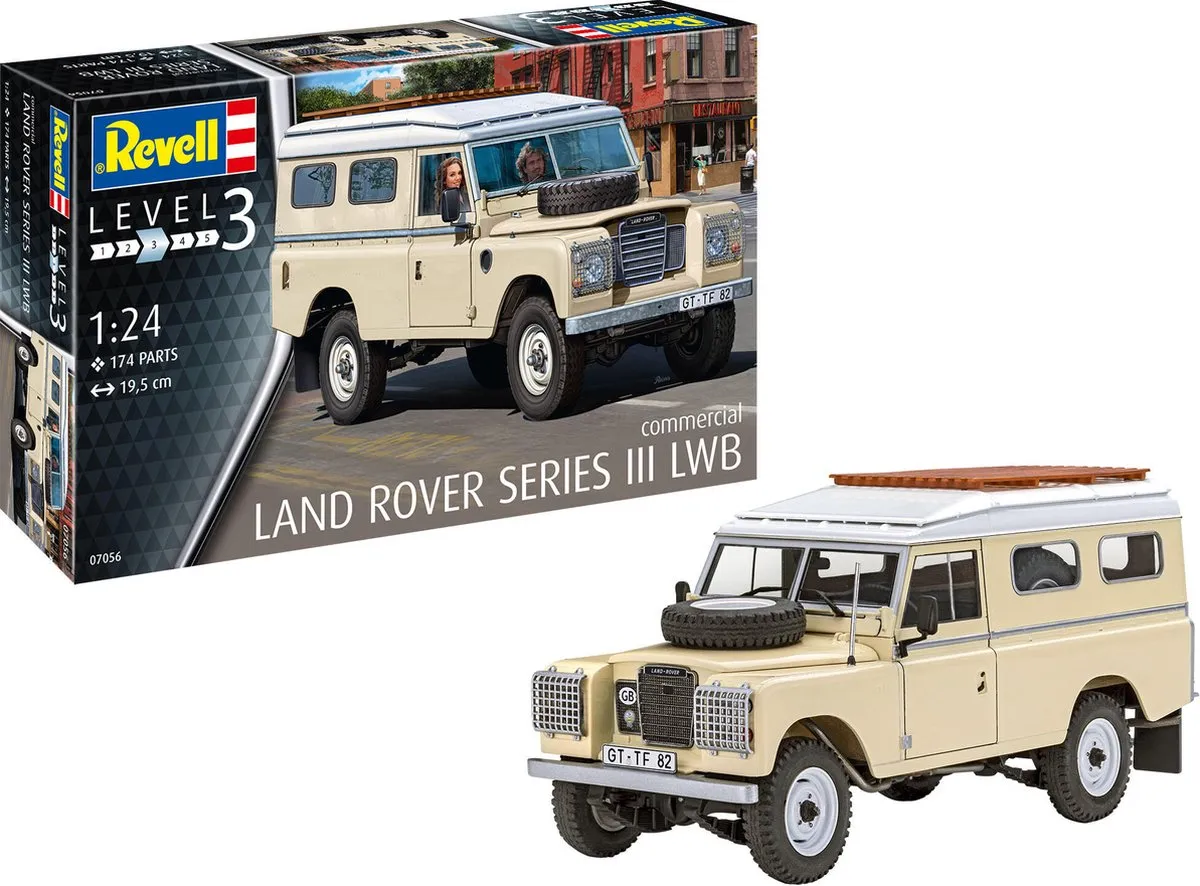 Revell 67056 Land Rover Series III LWB Modelbouwpakket