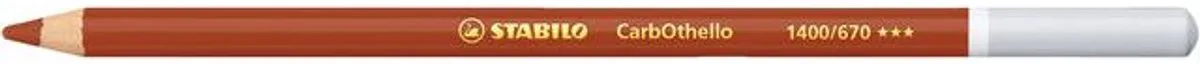 STABILO CarbOthello Kalkpastel - Gebrand sienna - 12 Stuks