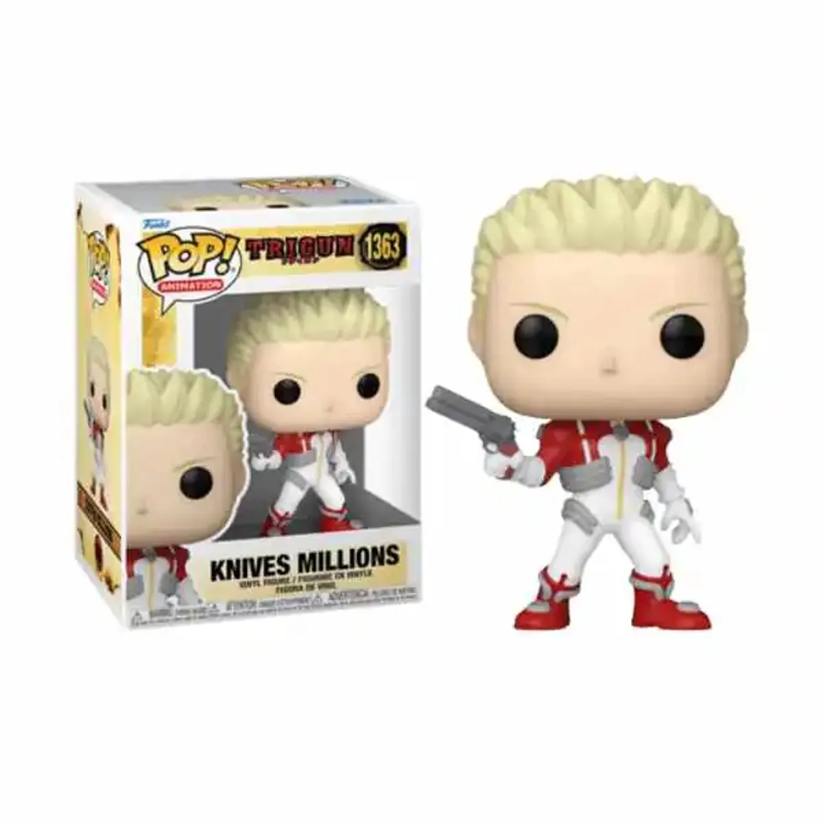 Funko Trigun POP! Knives Verzamelfiguur - 9cm - Multicolor