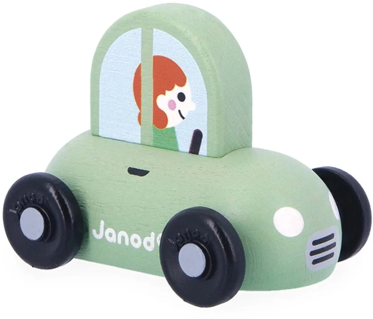 Janod Cross Roads Houten Groene Auto 11.5913