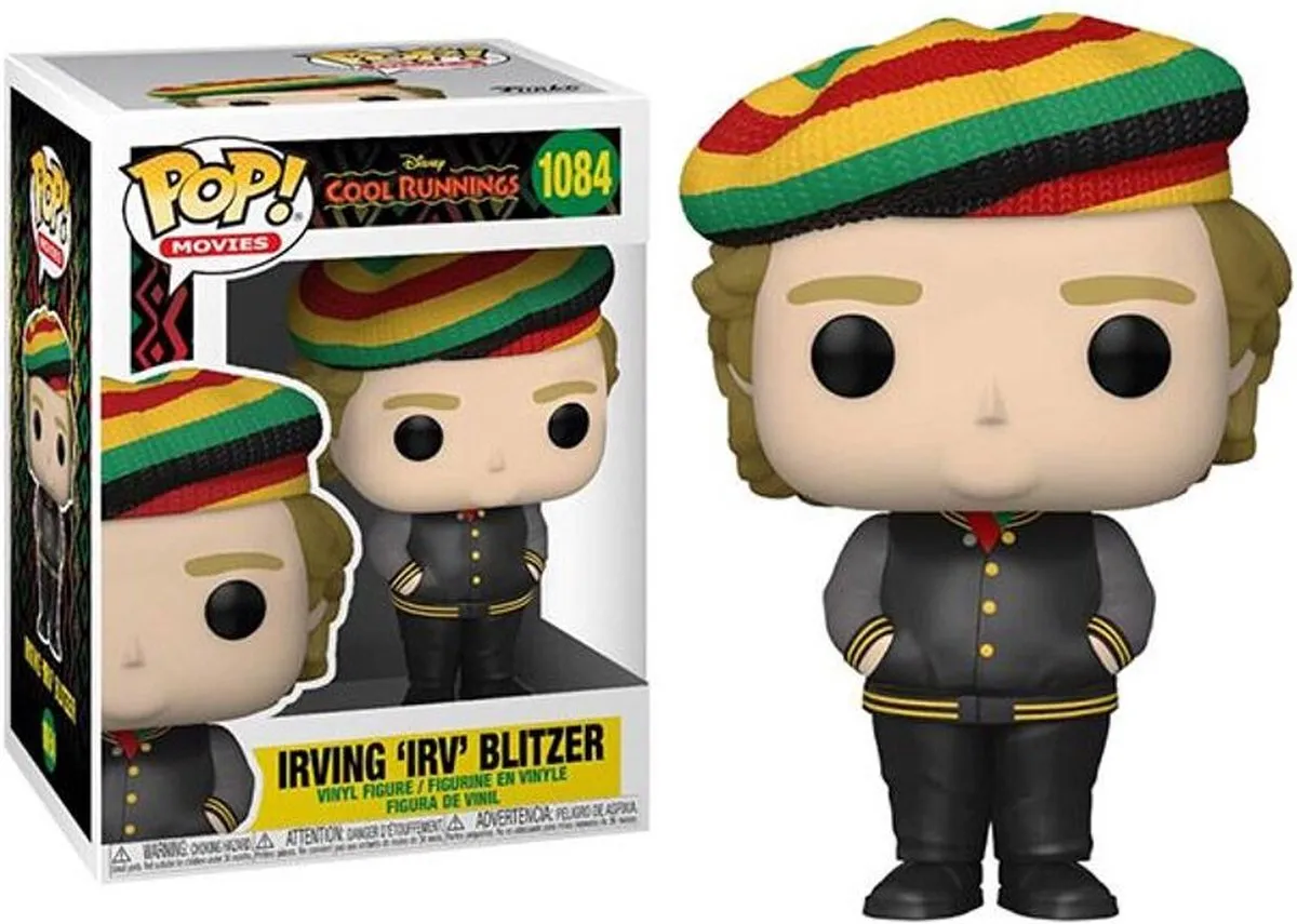 Funko Cool Runnings Bobble Head POP 1084 Irving Blitzer - afbeelding 2 van 2