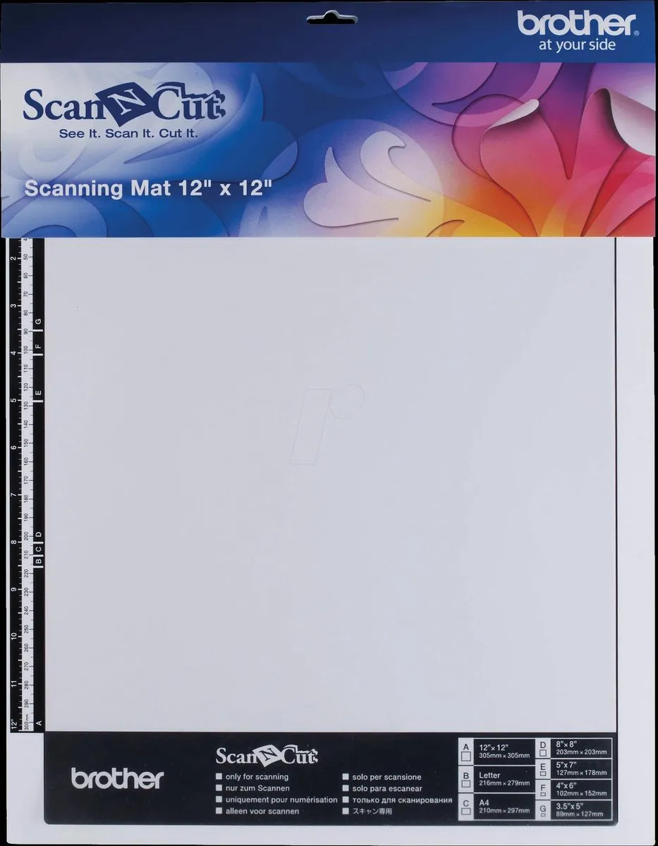 Brother ScanNCut Scanmat CM-serie 30x30cm - Wit