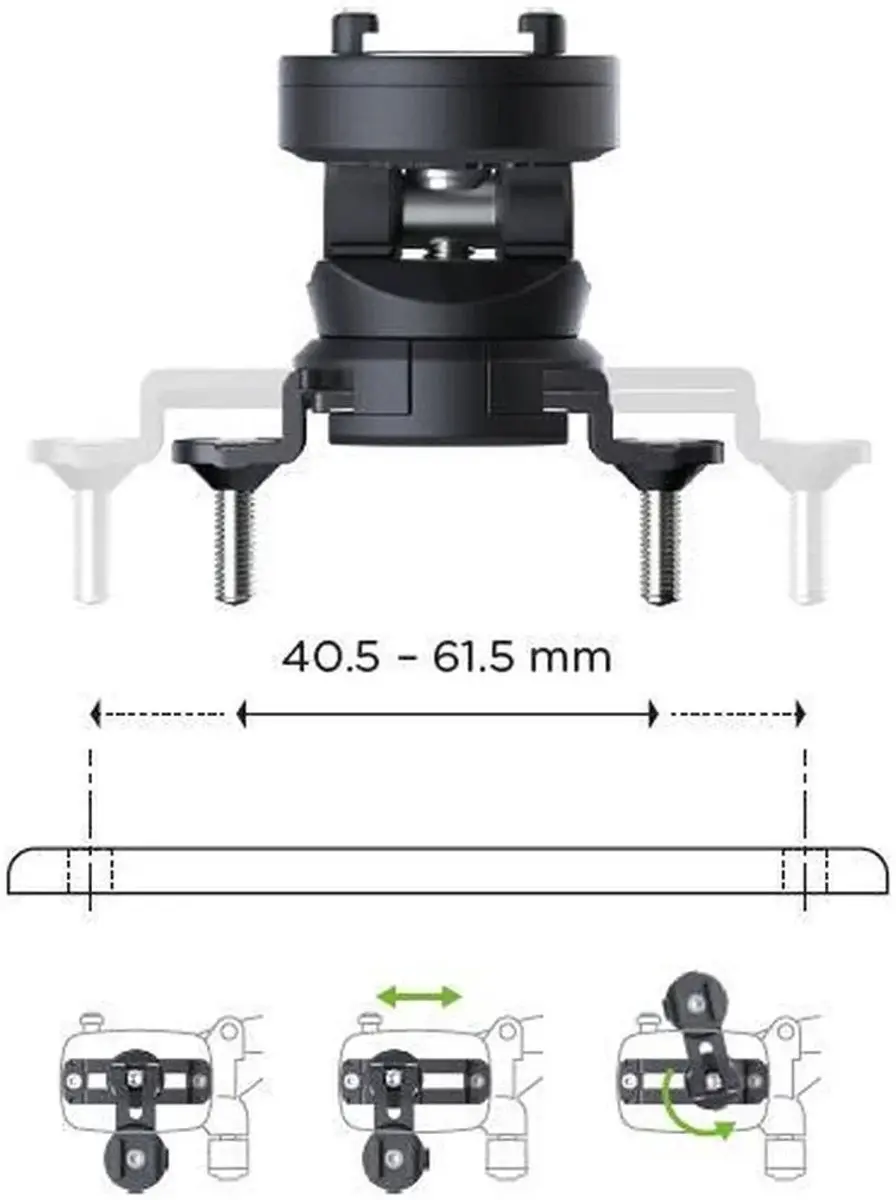 SP Connect Brake Mount Telefoonhouder - 8 Inch - Zwart - MPN 117827942