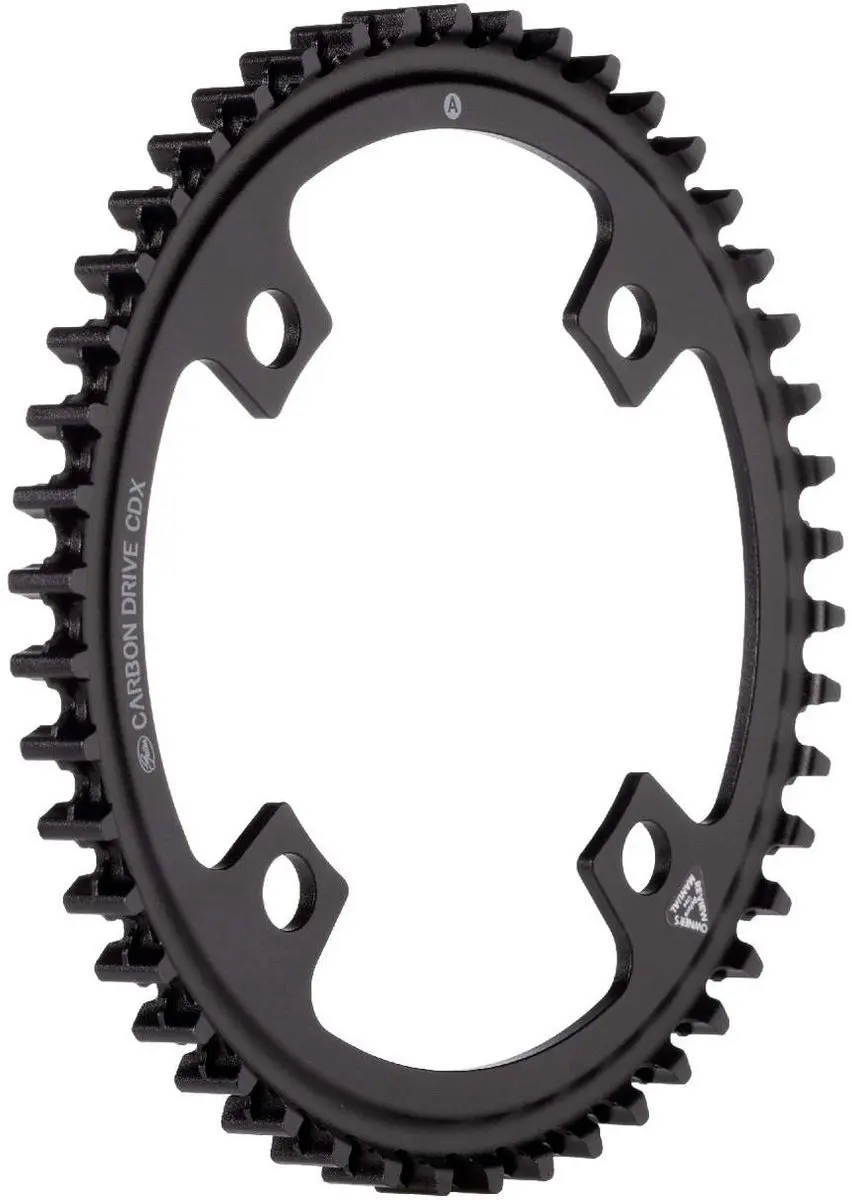 Gates CDX Fin Line Tandwiel 46T 4-Gaats BCD 104 - Zwart - afbeelding 2 van 3