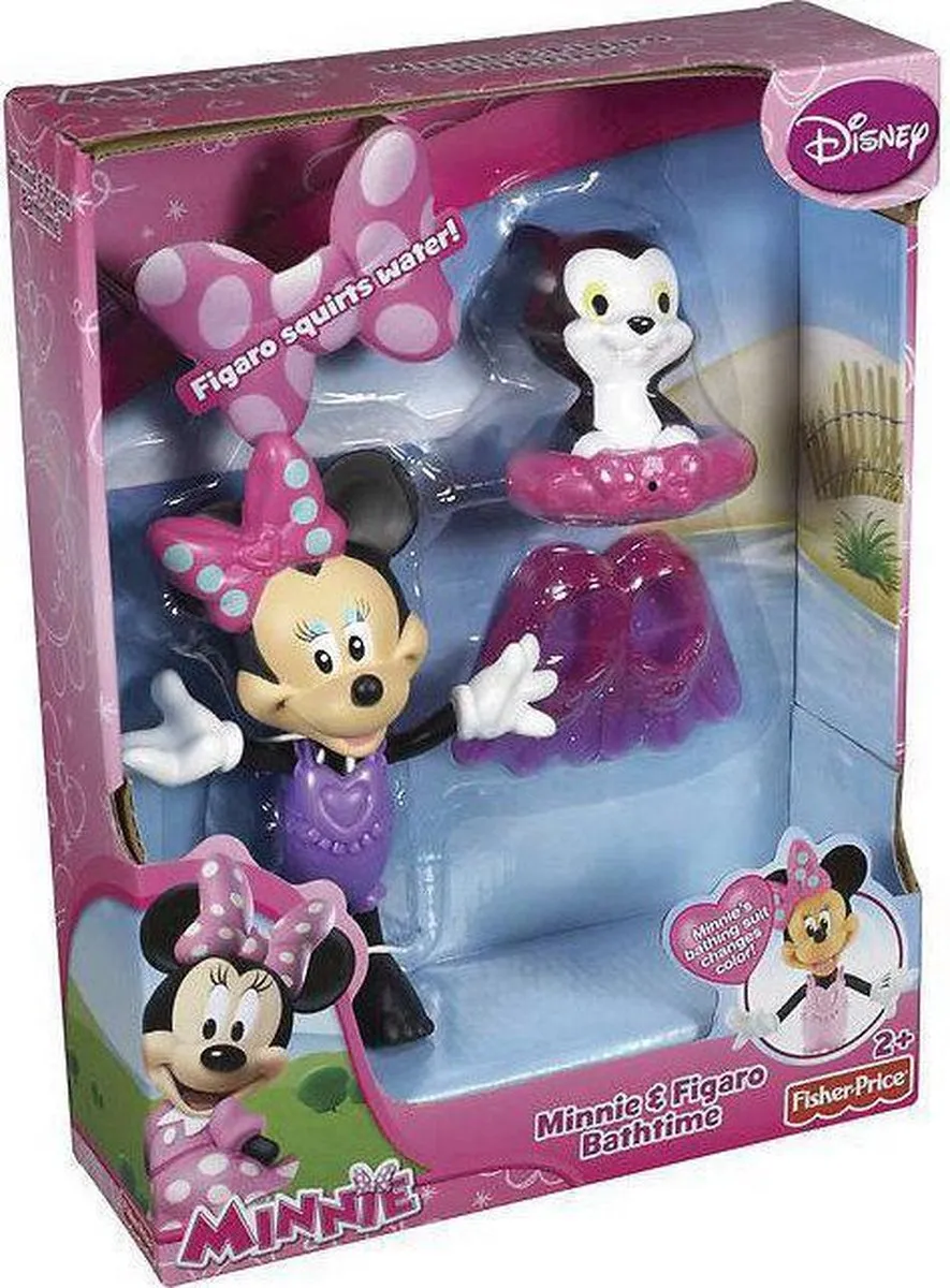 Fisher Price Minnie's In Bad Minnie - Roze/Paars/Zwart - afbeelding 2 van 3