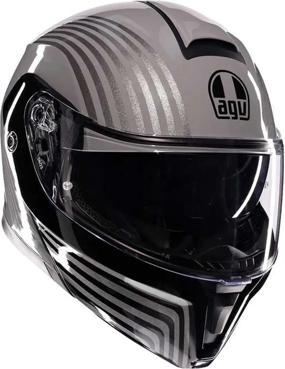 AGV Streetmodular systeemhelm Iseo grijs zwart M