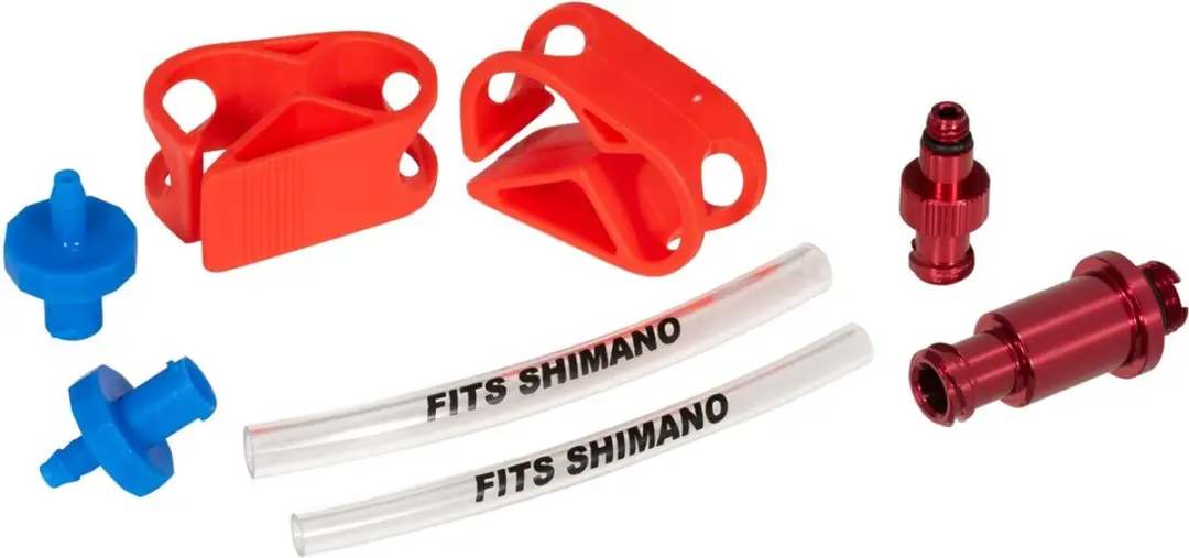Elvedes Shimano ontluchtingsadapter set