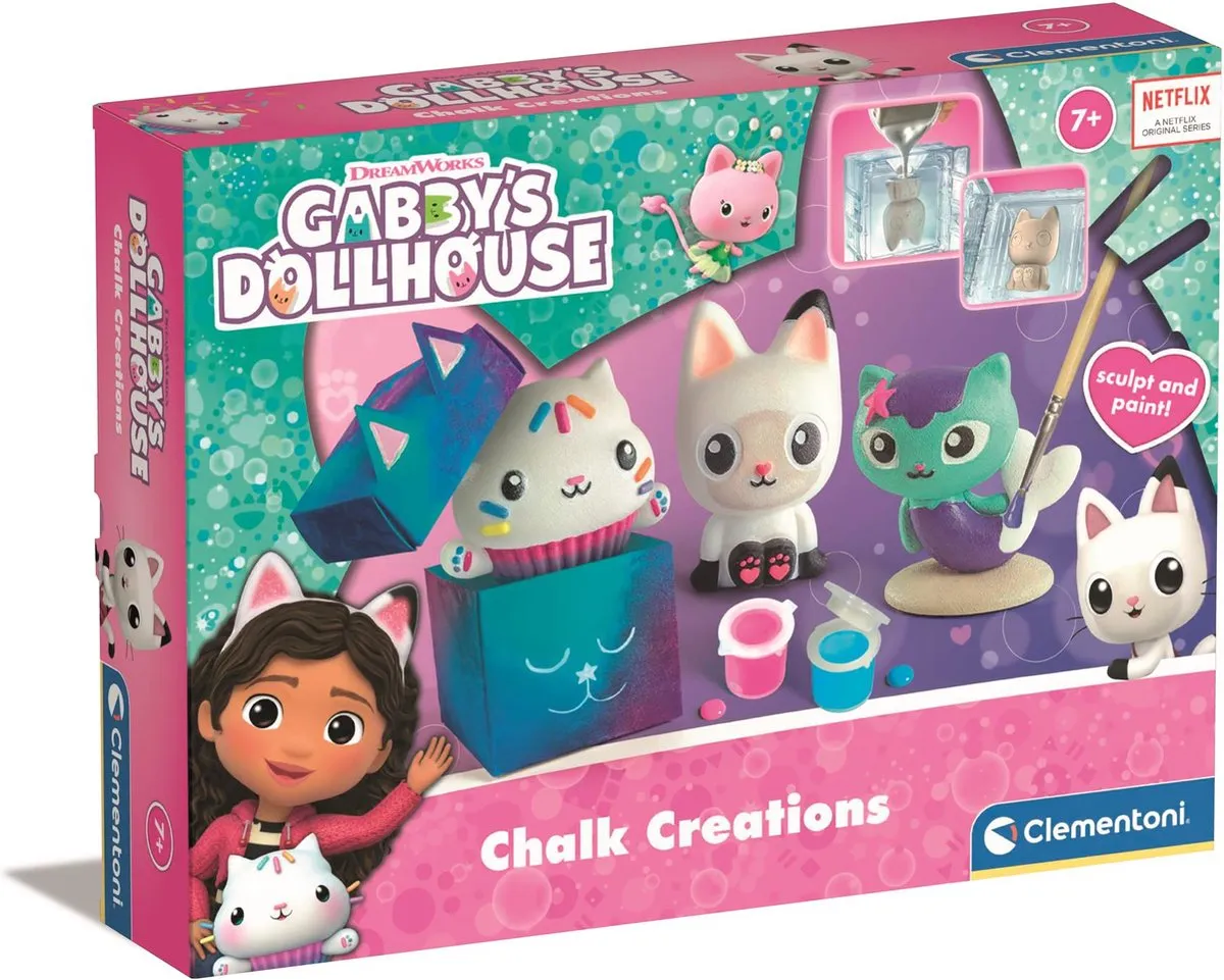 Clementoni Gabby's Dollhouse Chalk Creations