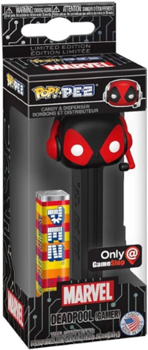 Funko Pop Marvel Deadpool Gamer GameStop Exclusive