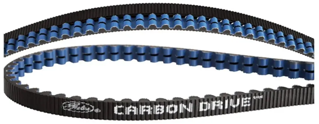 Gates CDX tandriem Carbon Drive 130T zwart