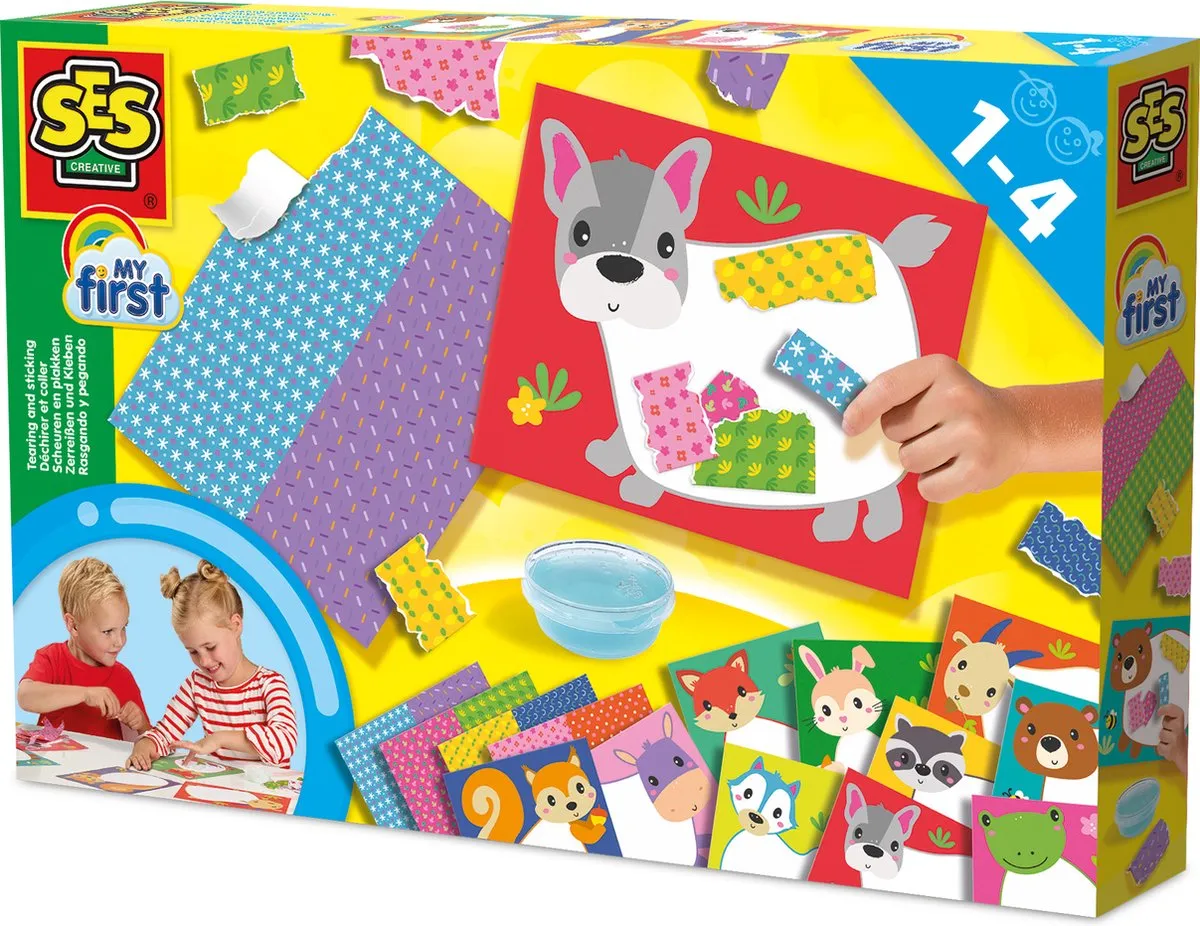 SES Creative My First Scheuren en Plakken