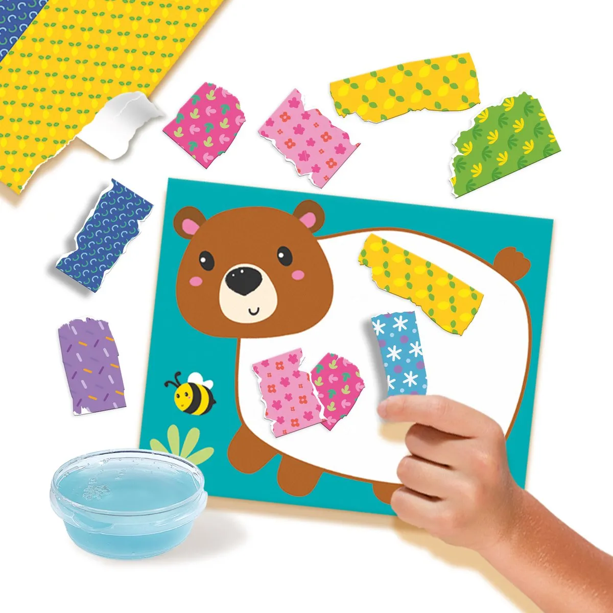 SES Creative My First Scheuren en Plakken - Dieren - Multicolor