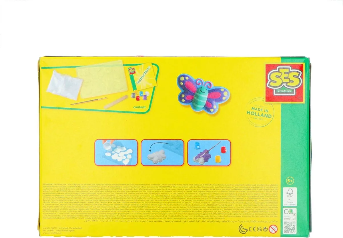 SES Creative My First Scheuren en Plakken - Dieren - Multicolor