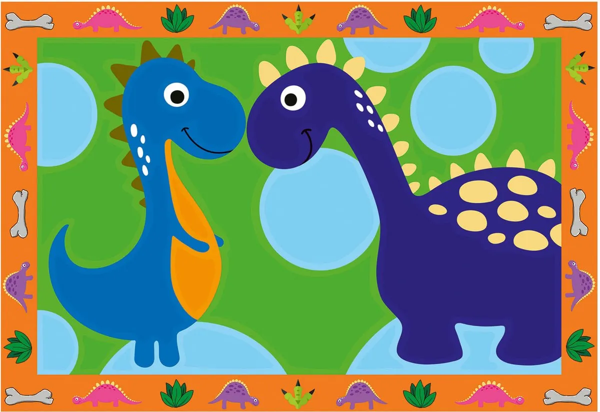 Ravensburger CreArt Land of the Dinosaurs Schilderen op nummer - 15 Kleuren