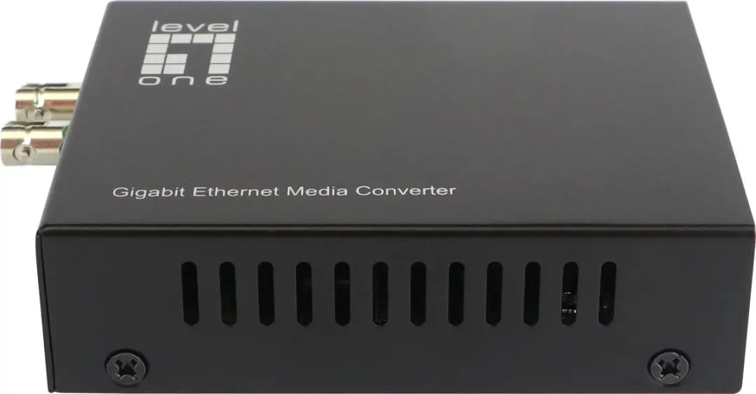LevelOne GVT-2003 Netwerk Media Converter 1000 Mbit/s - Zwart