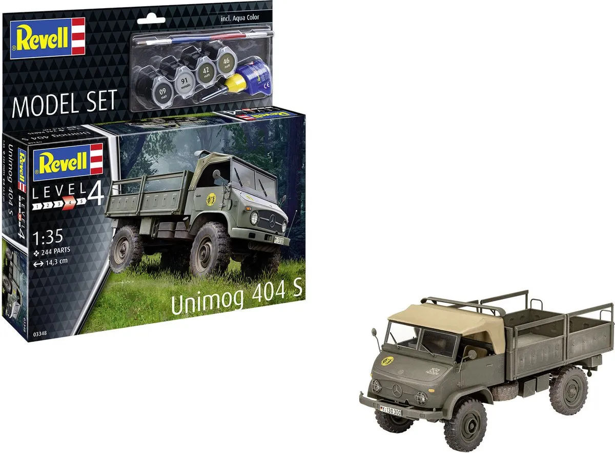 Revell 63348 Unimog 404 S Modelbouwpakket