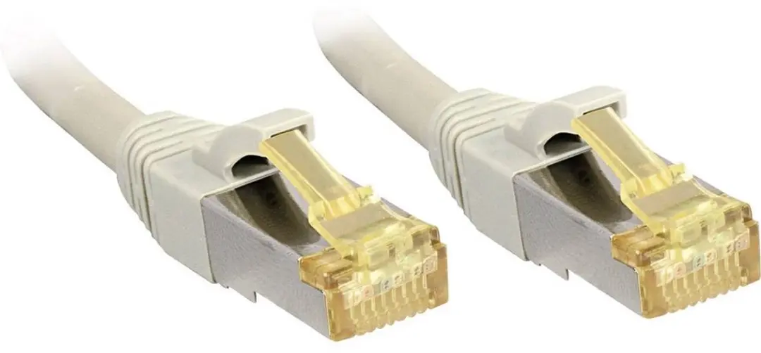 Lindy 47261 RJ45 Netwerkkabel CAT 6a S/FTP 0.5m Grijs - afbeelding 6 van 6