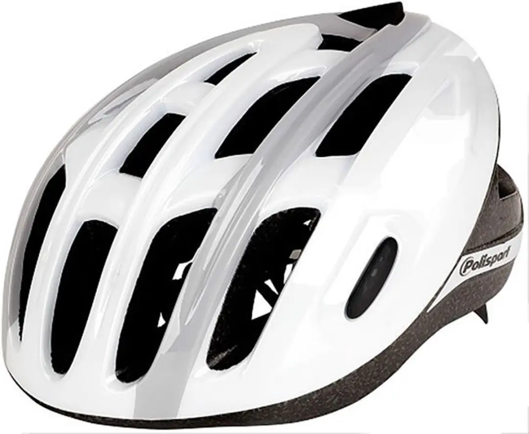 Polisport Ride In Fietshelm M - 54-58cm - Wit/grijs - afbeelding 3 van 3