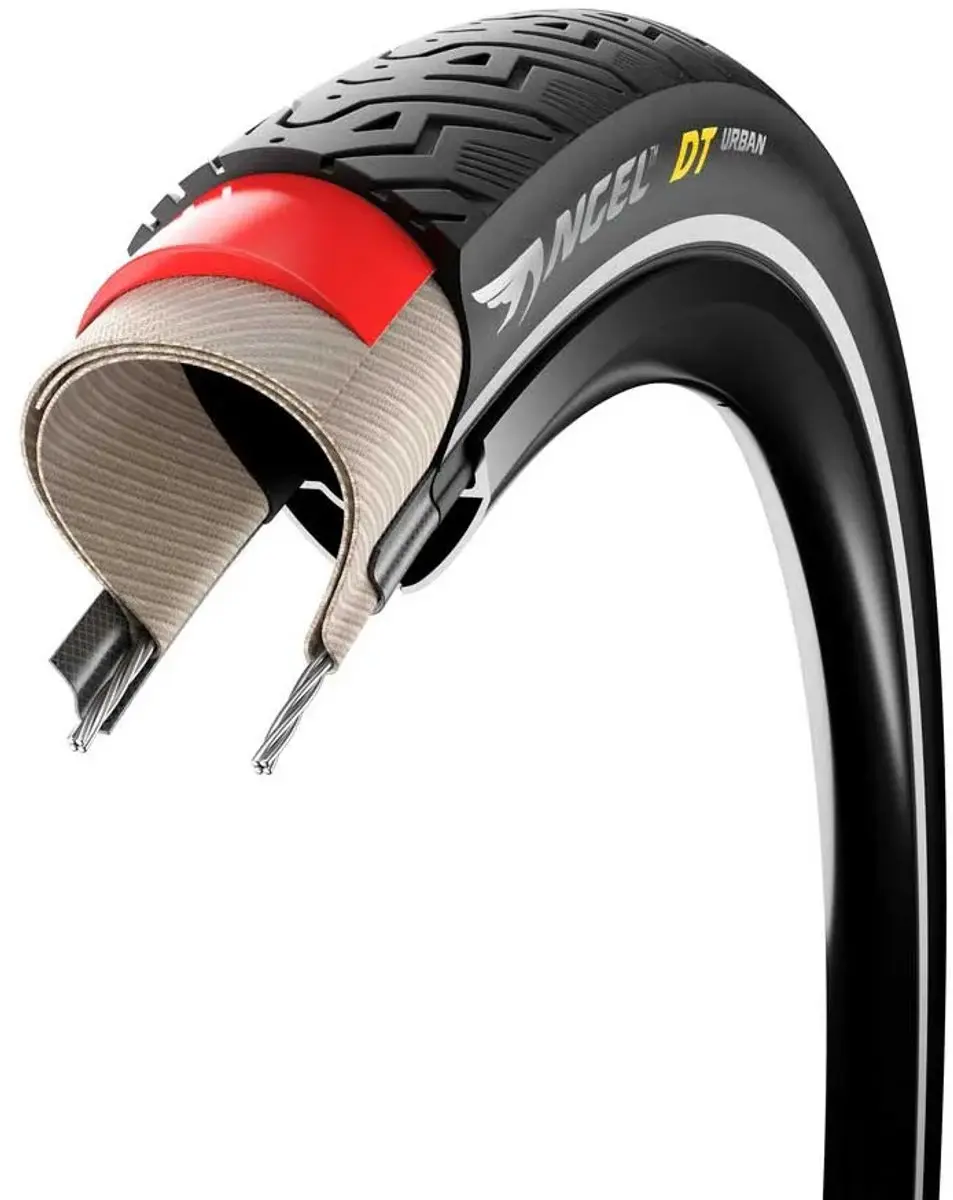 Pirelli Angel Dt Urban Hyperbelt 5mm 20x2.15 - 60 Tpi - Zwart - afbeelding 4 van 4