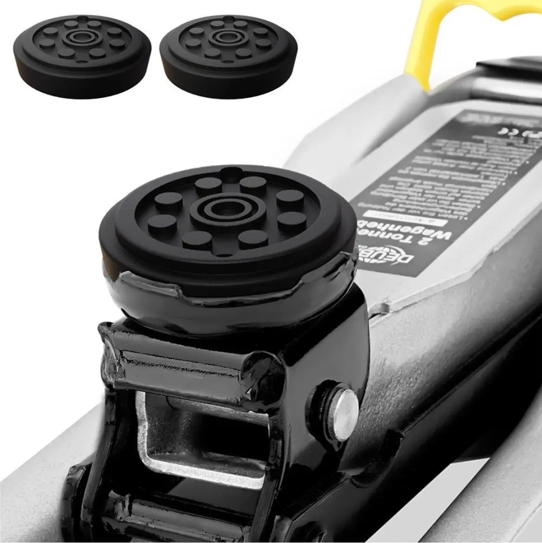 Deuba Rubberen Pad Blokken 39,5/36x15,5mm - Zwart