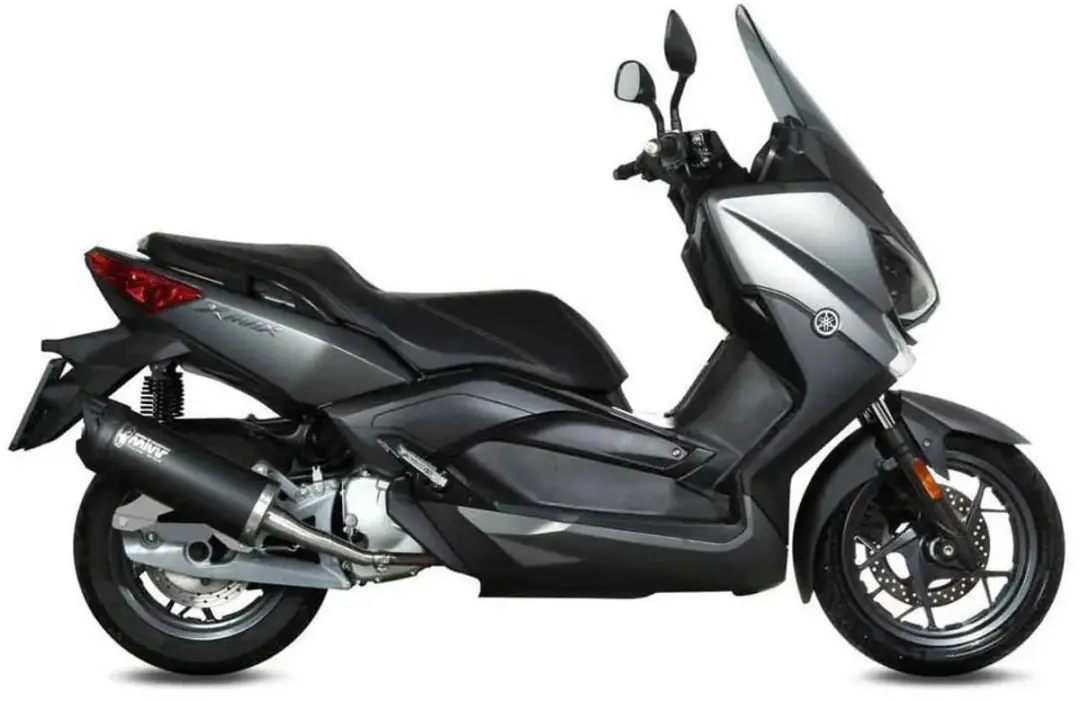 Mivv Mover Yamaha X-max 125 Mv.ya.0002.lv Slip On Uitlaatdemper - Zilver