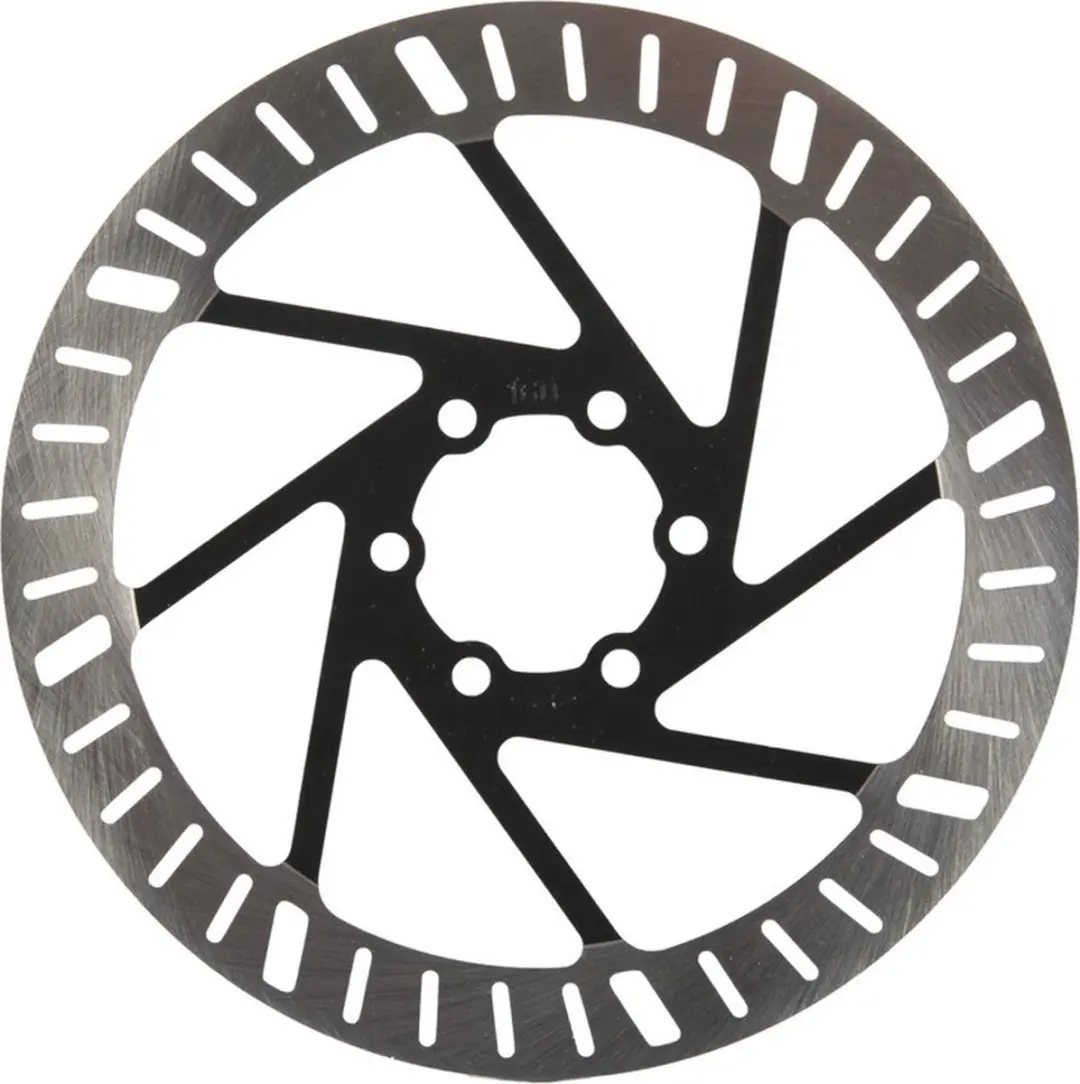 Elvedes E schijfrem rotor 6-bout 160mm 1.8mm voor o.a. van moof