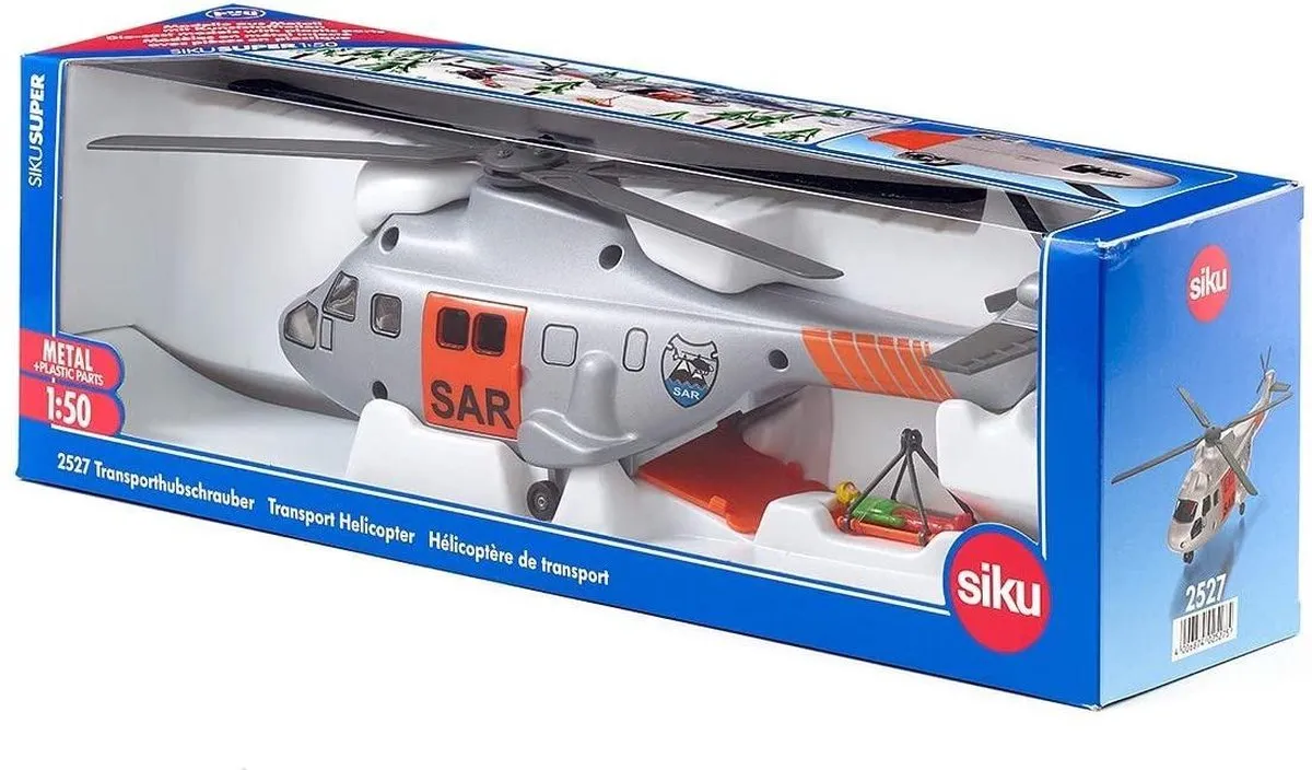 SIKU 2527 Transport Helicopter - Grijs