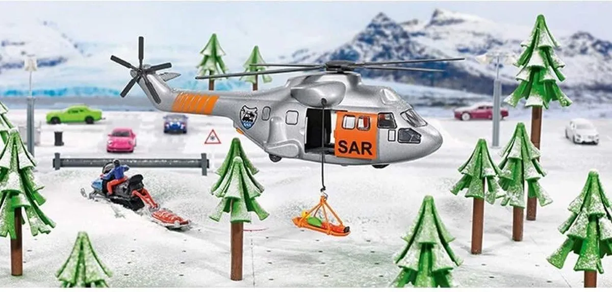 SIKU 2527 Transport Helicopter - Grijs - afbeelding 6 van 6