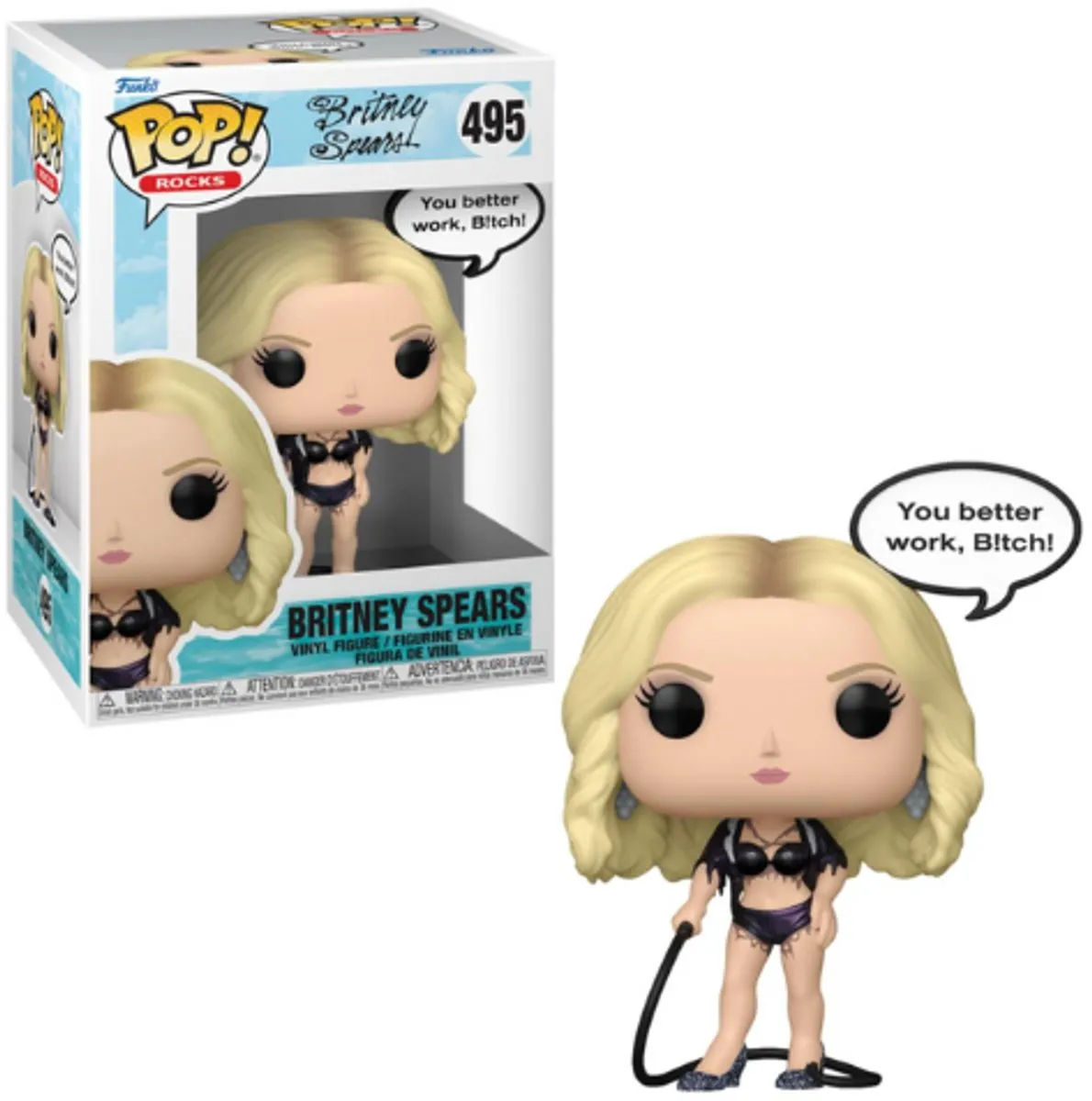 Funko Pop! Britney Spears Work Bitch #495