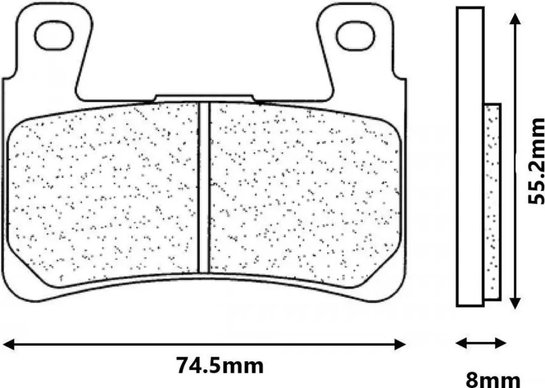 Plaquette de frein Brembo pour Moto Honda 900 Cbr Rr Fireblade 1998 à 2003 Neuf