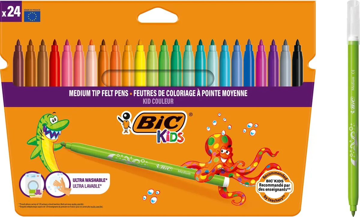 Bic Kid Couleur Ultra Viltstiften