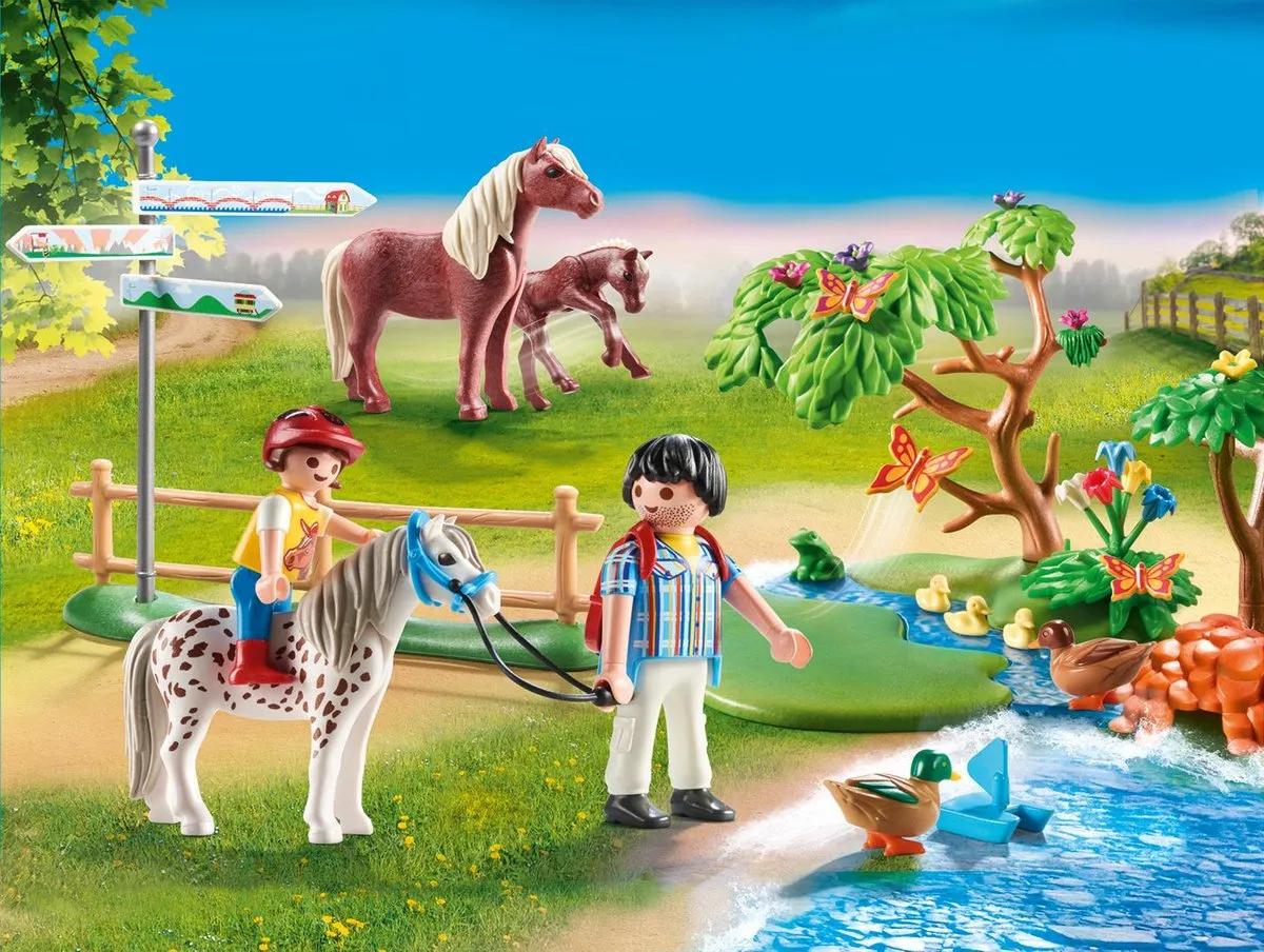 Playmobil Country Gelukkige Ponyreis 70512 - Multicolor