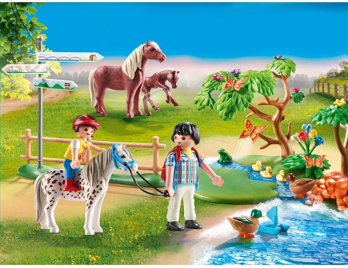 Playmobil Country Gelukkige Ponyreis 70512 - Multicolor